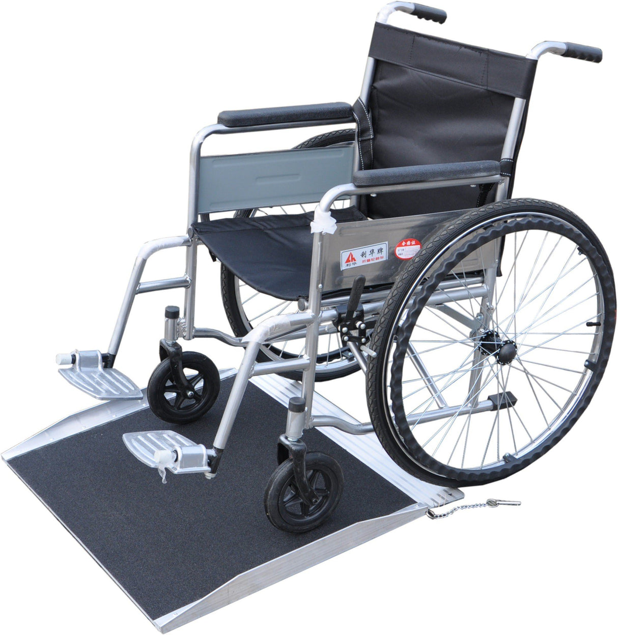 JWS 2007 Rampa para Silla de Ruedas, Aluminio, 72cm