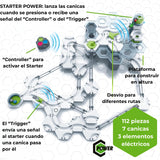 Ravensburger - Gravitrax Power | Circuito Canicas Con 100 Piezas | Rompecabezas Niños Con Canicas | Juegos Para Niños De 8 Años | Juegos Mesa Compatibles Con Todos Los Gravitrax