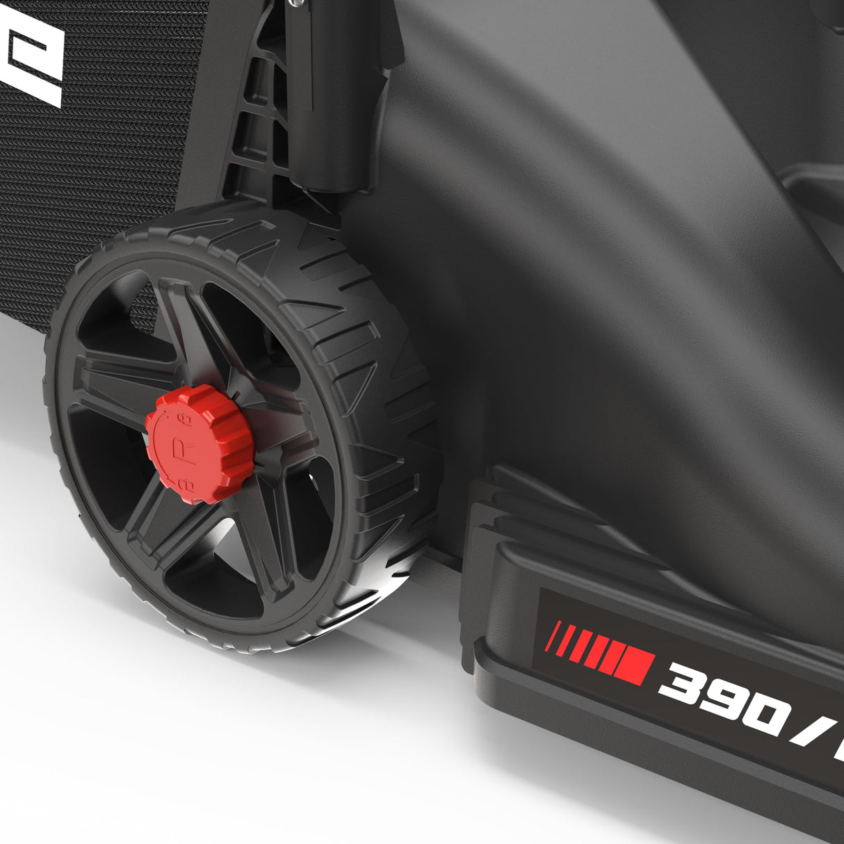 Güde Cortacésped Eco Wheeler 390 1,6 R (Motor de Gasolina de 4 Tiempos 1,6/2 (kW/PS), Ancho de Corte 390 mm, Dispositivo de Pesca de 35 L, Ajuste de Altura de Corte 30 – 66 mm, siega, recolección,