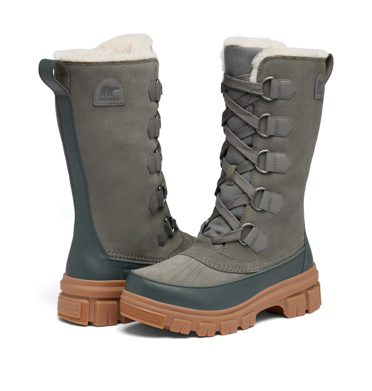 Sorel Torino Tall WP, Botas de moda, Mujer, Quarry Grill Torino 5, 42 EU