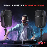 Pyle Altavoces, Bocinas, para DJ, Activos, Pasivos, 1000V, Bluetooth, Microfono, Control Remoto