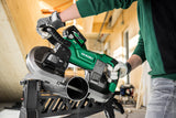 HIKOKI Akku Bandsäge CB3612DA (18V, Brushless Motor, Blattgeschwindigkeit: 1,0-3,2 m/min, Bandabmessung LxHxB: 1.140x12,5x0,5 mm) Plus Zubehör, OHNE Akku, Ladegerät und Transportkoffer.
