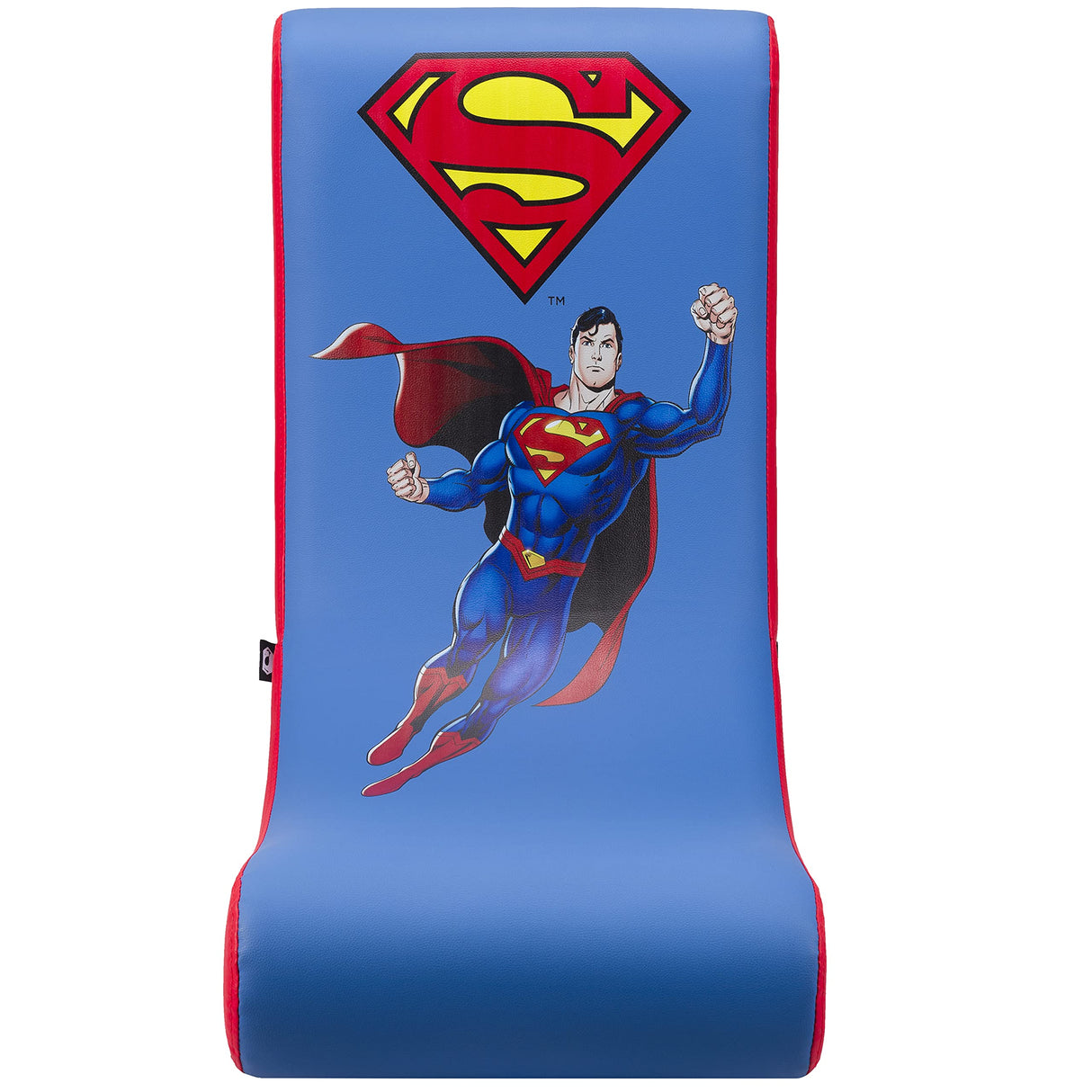 Subsonic - Superman - Silla De Juego Gaming Rock'n'Seat Junior - Asiento Gamer para Habitación De Niños Y Adolescentes con Licencia Oficial (Playstation 5)
