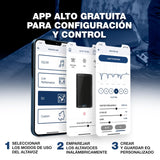 ALTO TS410 Altavoz Autoamplificado 2000W 10 Pulgadas con Mesa de Mezclas de 3 Canales, Streaming Bluetooth, Emparejamiento Inalámbrico de Altavoces, DSP y App