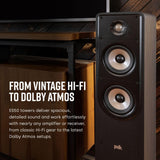 POLK AUDIO Signature Elite ES50 Altavoz de Suelo Hi-Fi, Blanco