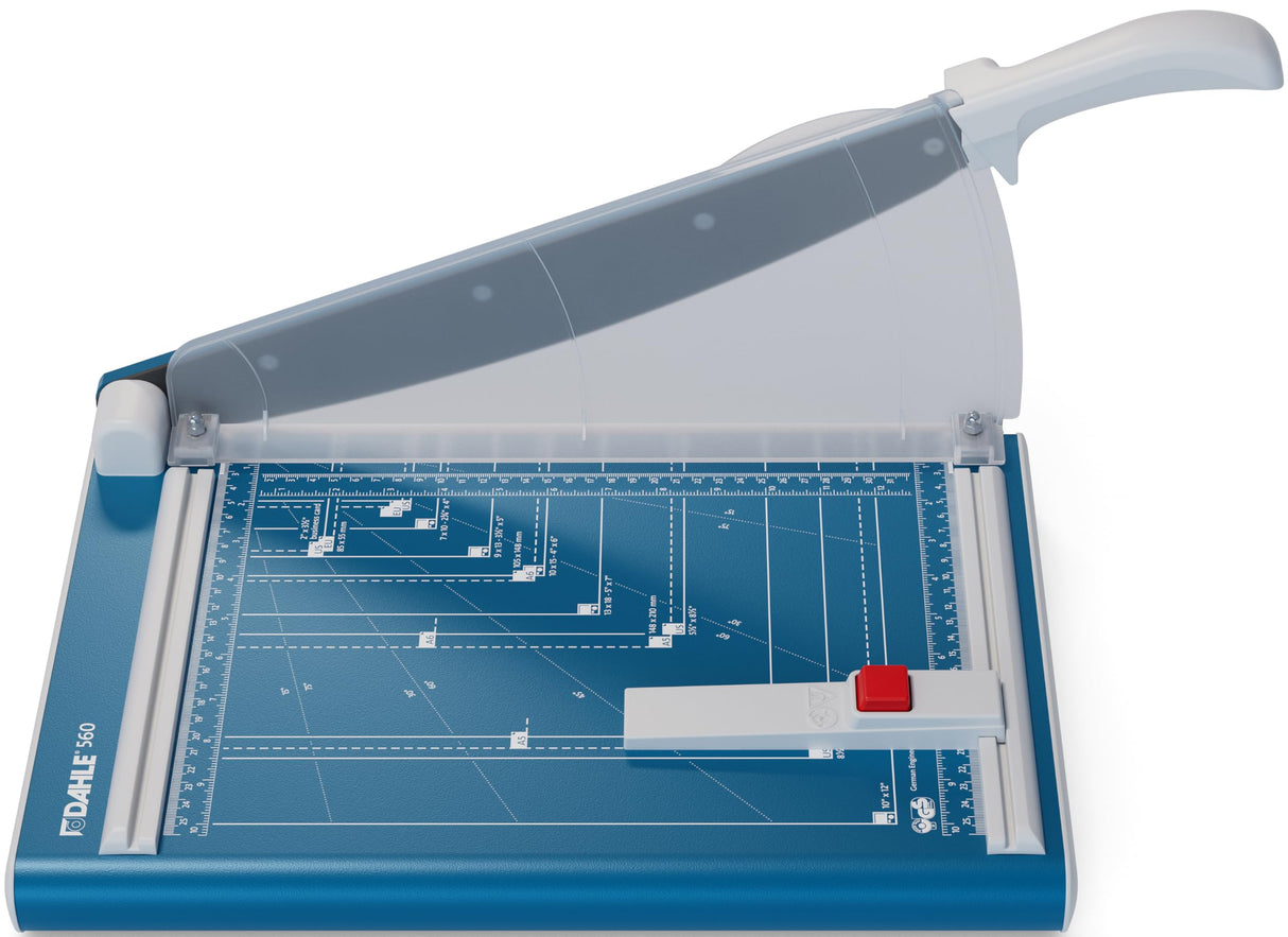 Dahle A4 - Guillotina 340 mm Longitud de corte de 2,5 mm de corte/Capacidad - Azul