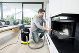 Kärcher AD 4 Premium Aspiradora de Cenizas, Metal plástico, Negro