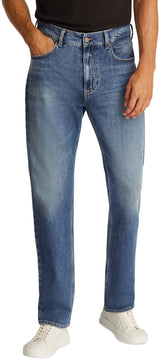 Tommy Jeans Vaqueros Hombre Ryan Slim Straight Leg, Azul (Denim Medium), 30W/38L