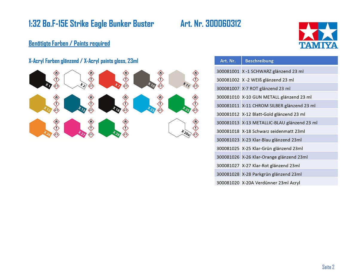 Tamiya-TAM60312-OS búnker Hobby Modelo avión Kits, Color Gris (TA60312)