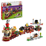 LEGO Super Mario El Tren expreso Bowser - Juguete Interactivo xon 2 Estaciones y 6 Figuras Inc. Hermano Martillo y 2 Goombas - Regalo Gamer para Niños y Niñas de 9+ Años 71437