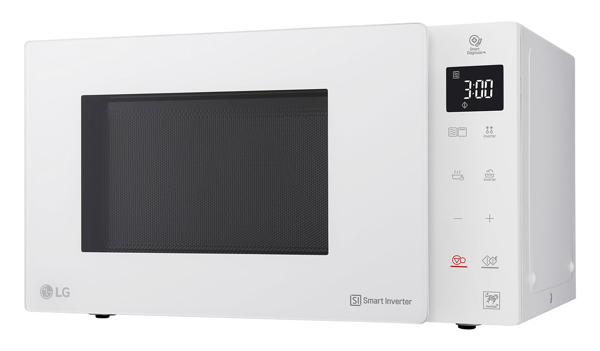 LG Electronics NeoChef MH6535GIH - Microondas con parrilla (1000 W, 25 L, pantalla digital), color blanco