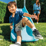 Intex Tobogán Infantil, Azul, 84x196x119 cm, 2 escalones, Pata estabilizadora, Estructura de Acero, Superficie Lisa de PVC, Toboganes para niños, Juegos Exterior, Juguete para 3-10 años (59005)