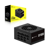 CORSAIR SF1000 (2024) Fuente de Alimentación ATX Totalmente Modular de Bajo Ruido 80 Plus Platinum – Compatible con ATX 3.1 – Preparada para PCIe 5.1 - Negro