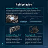ASUS Prime Radeon RX 9070 OC Edition, Tarjeta gráfica (PCIe 5.0, HDMI/DP 2.1, diseño de 2,5 Ranuras, Ventiladores axial-Tech, rodamientos de Ventilador de Doble Bola, BIOS Doble, GPU Guard)