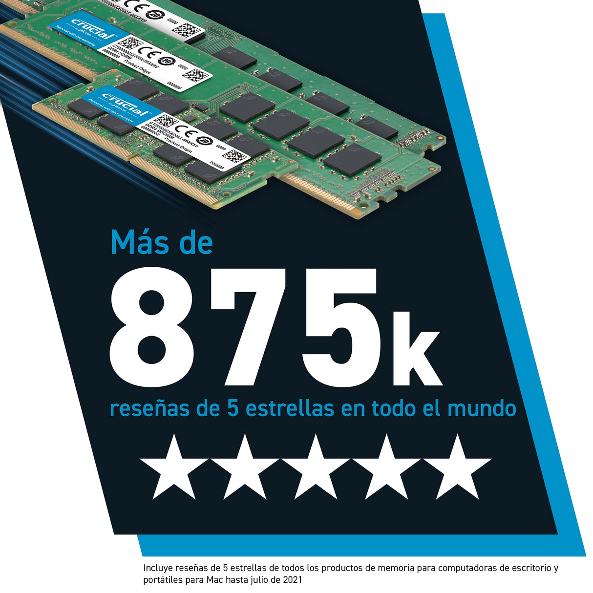 Crucial RAM CT2K32G4DFD8266 64 GB (2 x 32 GB) DDR4 2666 MHz CL19 Kit de Memoria de Escritorio