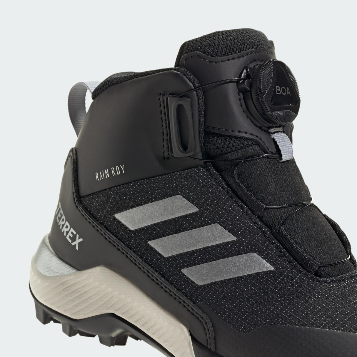 adidas Terrex Winter Mid Boa Rain.RDY Hiking Shoes, Zapatillas, Core Black/Silver/Core Black, 39 1/3 EU