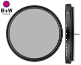 B+W Vario XS-Pro - Filtro ND de 67 mm MRC Nano, Negro