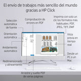 HP DesignJet T250 Impresora Plotter de Gran Formato, de 24 pulgadas, hasta A1, Impresión Móvil, Wi-Fi, Gigabit Ethernet, USB 2.0 de alta velocidad, Garantía de 2 años (5HB06A)