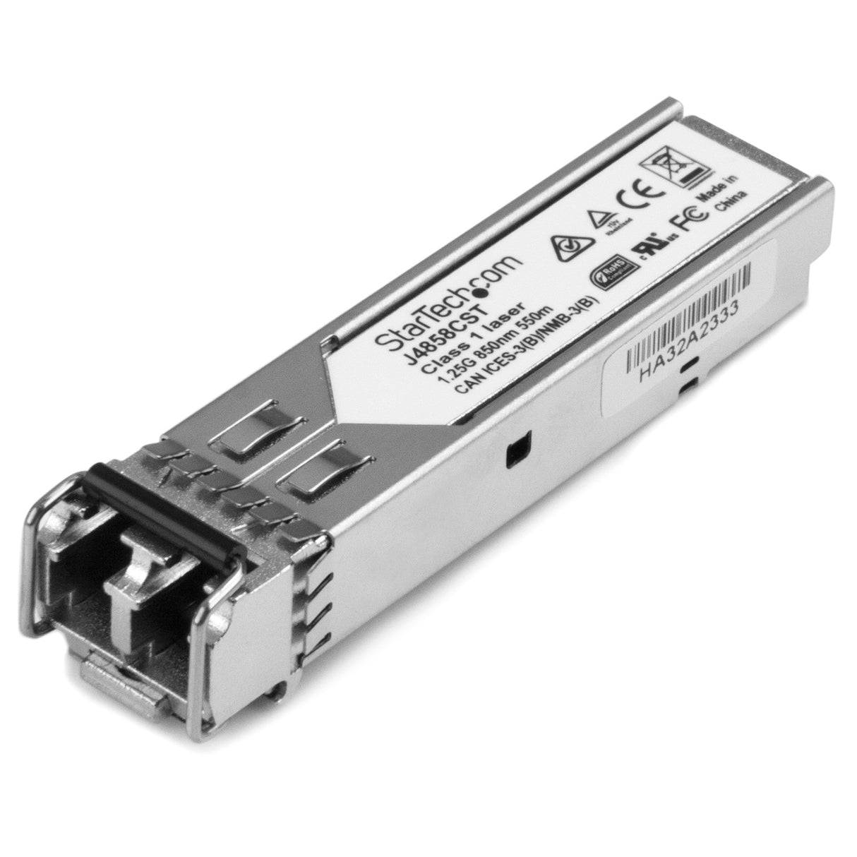StarTech.com J4858C10PKST - Módulo transceptor SFP Compatible con HP J4858C, Color Plata
