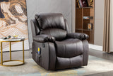 Astan Hogar Sillón Relax con Reclinación Manual (Sistema Pared Cero), Masaje Y Termoterapia, Modelo Ramón AH-AR30910CH