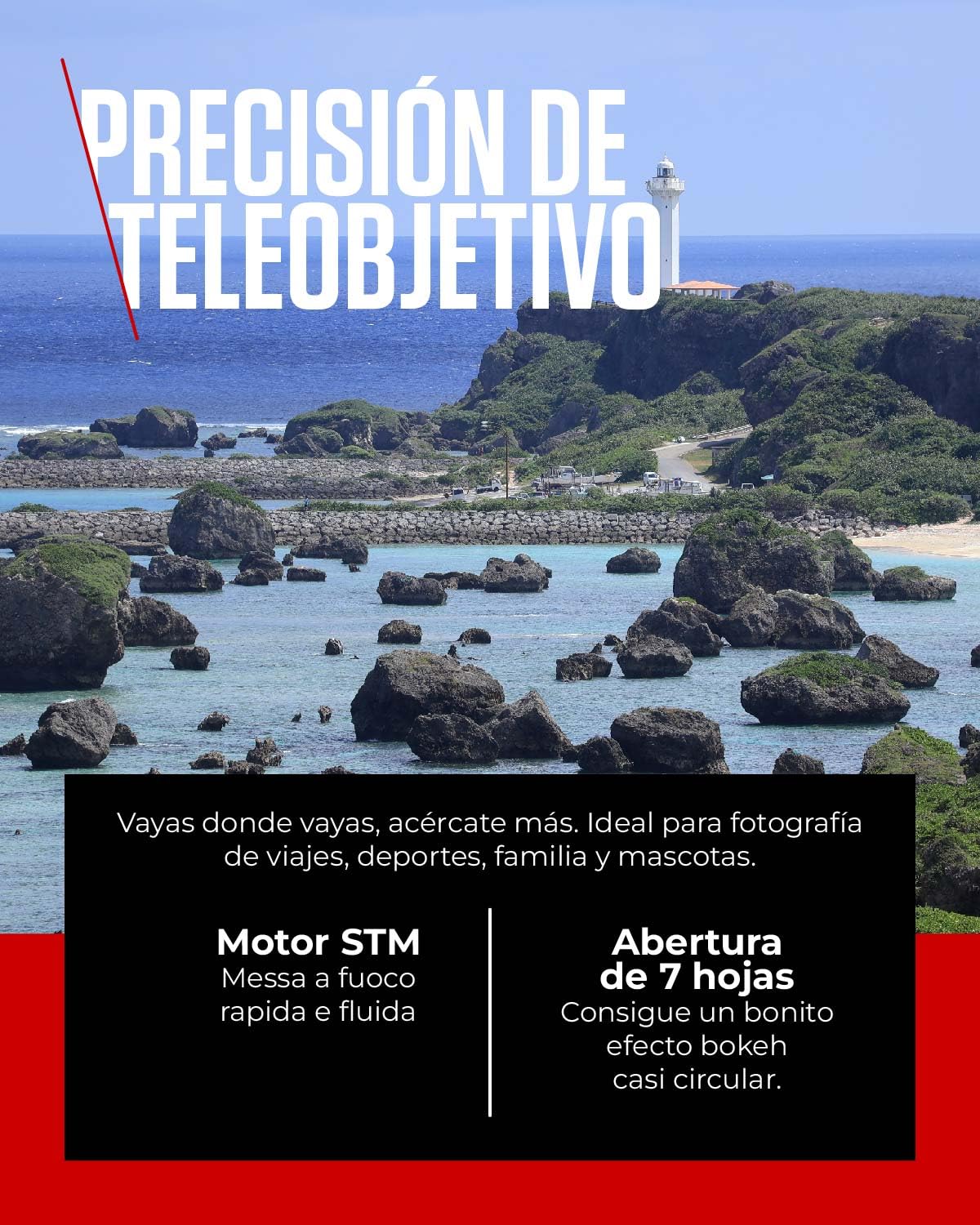 Canon Objetivo RF-S 55-210mm F5-7.1 IS STM - Teleobjetivo Zoom, Estabilizador Óptico 4,5 Pasos, Ideal para Viajes y Deporte | Compatible Sistema EOS R