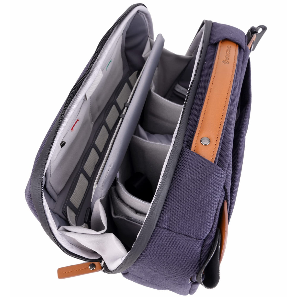 VANGUARD Veo City CB29 - Bolsa Cruzada para cámaras de Fotos (4 terceras), Color Azul, Azul Marino, S, Moderno