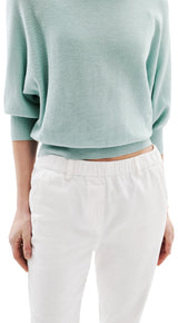 Caroll 242P-PNOOR Pantalón, Blanco, 44 para Mujer