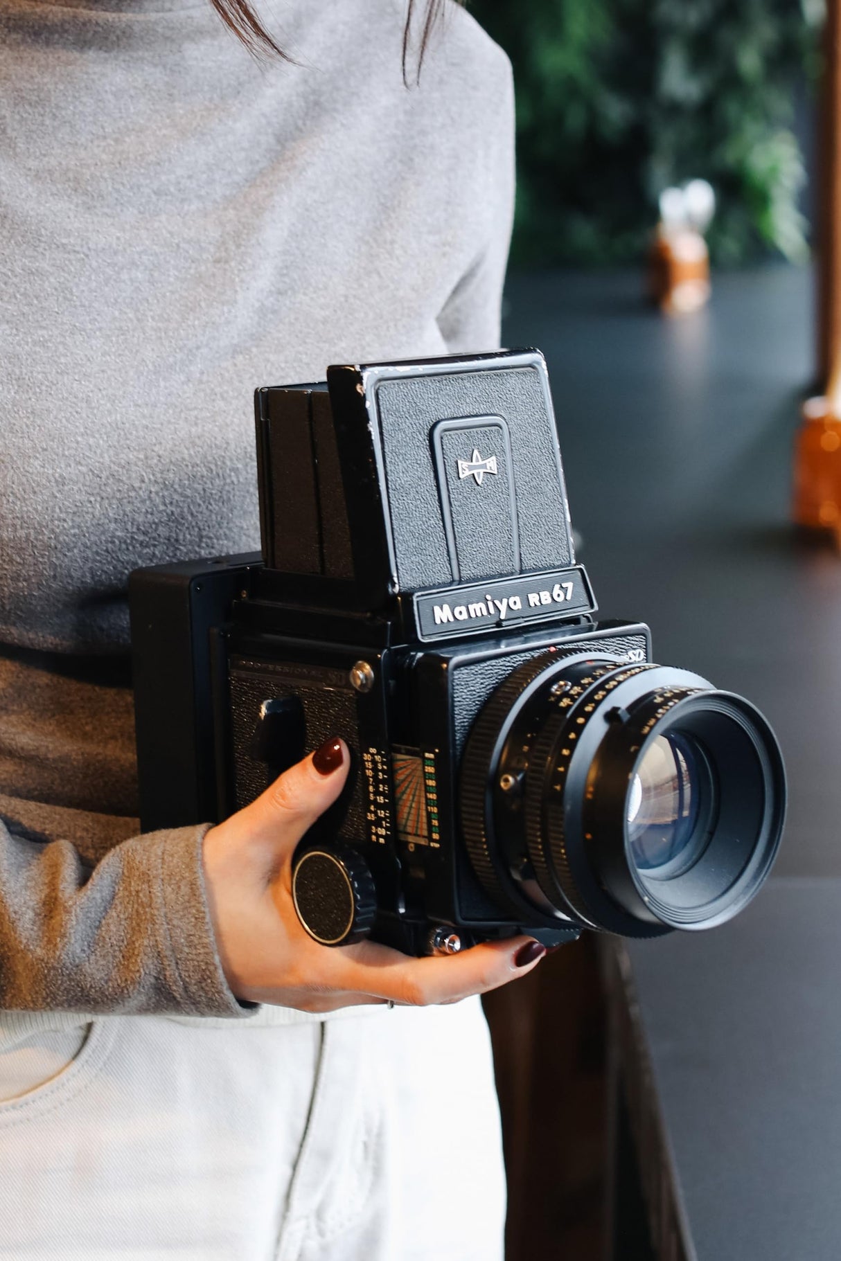 NONS Cámara Trasera instantánea Mamiya RB67