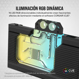 Corsair Hydro X Series XG7 RGB RX 7900 XTX Bloque de refrigeración líquida para GPU - para AMD Radeon™ RX 7900 XTX - Bloque de refrigeración líquida para GPU de Cobre - Negro