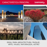 Samyang F1120703101 - Objetivo fotográfico DSLR para Nikon F Ae (Distancia Focal Fija 16mm, Apertura f/2-22 ED AS UMC CS, diámetro Filtro: 77mm), Negro