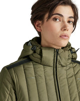 G-Star Para Mujer Chaqueta Meefic Vertical Quilted, Verde (shadow olive D22241-B958-B230), M