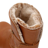 Panama Jack Felia B8 - Botas Antideslizantes de cuero mujer, color marrón(Cuero / Bark), talla 40