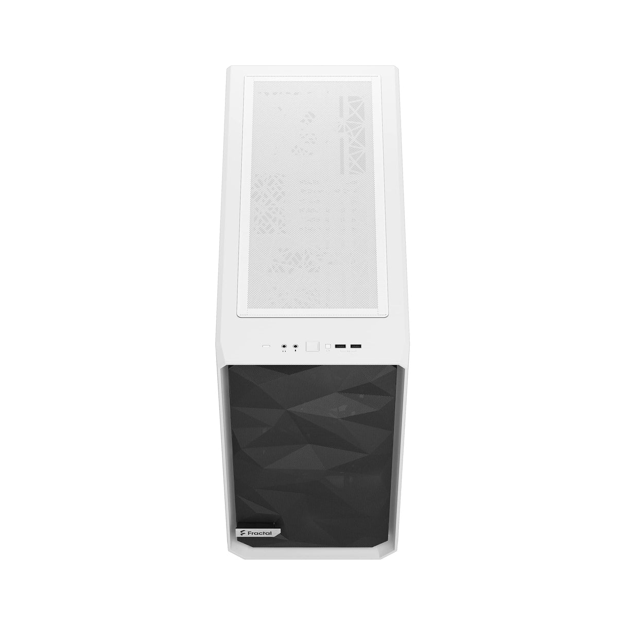 Fractal Design Meshify 2 Lite White Tempered Glass - ATX Mid Tower Computer Case