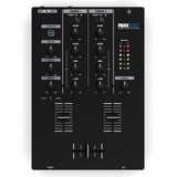Reloop RMX-10 BT Mezclador para DJ de 2 canales y con Bluetooth con Conectividad Bluetooth incorporada: transmisión inalámbrica de música directamente a su mezclador, AMS-RMX-10BT