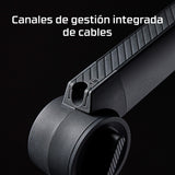 HyperX Caster - Brazo para micrófono y cámara, soporte, streaming y creación de contenido, hasta 1kg de peso, Negro