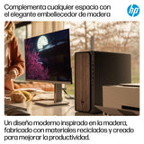 HP Ordenador de sobremesa OmniDesk AI (Intel Core Ultra 7 265, 32GB, 1000GB, Sin Sistema operativo) - Wood
