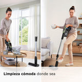 Bosch, Aspirador sin Cable Unlimited 9, batería de 3,0 Ah, tecnología MicroClean, depósito de Polvo de fácil Vaciado, Luces LED, Verde, BBS921TBA