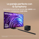 Samsung Barra de Sonido HW-S800D/ZF - Diseño Ultra Slim, Dolby Atmos Inalámbrico, Q-Symphony, 3.1.2 Canales y SpaceFit Sound Pro
