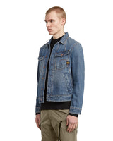 G-STAR A- Line Slim Jacket Chaqueta, Multicolor (Faded Typhoon D26919-D776-H465), S Hombres