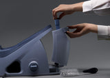Electrolux E8ST1-6DBM Renew 800-Plancha con Caldera, Acero, Azul Metálico