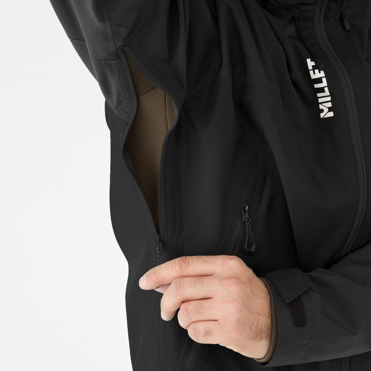 MILLET Fitz Roy Jkt M Chaqueta, Negro Nuevo Logo, Large para Hombre