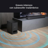 Sony Bravia Theatre Bar 6 con Subwoofer, 3.1.2ch Sonido Envolvente, Altavoces de Haz Ascendente, Dolby Atmos, DTS:X, Voice Zoom 3 con IA, DSEE, Fácil configuración