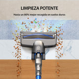 Greenote Aspiradora sin Cable,23000pa Ligero Aspiradora Inalámbrica,Aspirador Vertical con Luces LED,Multifuncional 6 en 1,Funciona 35 Mins,Peso 1,5 kg,para Suelos Duros y Alfombra de Pelo Corto