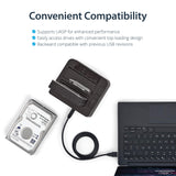 StarTech.com Docking Station de 2 Bahías - USB 3.1 a SATA - USB 3.1 (10 Gbps) - SATA I/II/III de 2,5/3,5" - Base de Acoplamiento SSD/HDD - de Intercambio en Caliente - Carga Superior (SDOCK2U313)