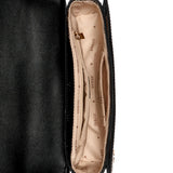 GUESS Gerty Convertible Crossbody Flap, Bandolera para Mujer, Black, Talla única