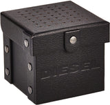 Diesel Reloj para hombre Master Chief, movimiento LCD, 44mm Caja de silicona blanca con correa de silicona, DZ2157