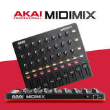 AKAI Professional MIDIMIX - Mezclador de audio, Controlador de DAW MIDI USB, mesa de mezclas con 8 faders, 1 master fader, 24 knobs asignables y mapeo con Ableton Live