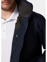 Helly Hansen Hombres Chaqueta con capucha 2.0, Azul Marino, M
