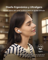 HUAWEI FreeBuds SE 4 ANC, Auriculares Inalambricos Bluetooth, 50 Horas de Duración de la Batería, Cancelación de Ruido Multimodo para Desplazamientos y Oficina, Ligeros de 4,3 g, Llamadas Bluetooth