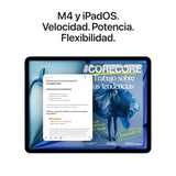 Apple iPad Air de 11 Pulgadas (M4): Pantalla Liquid Retina, 128 GB, cámaras Frontal/Trasera de 12 Mpx, Wi‑Fi 7 con el Chip N1 de Apple, Touch ID — Gris Espacial